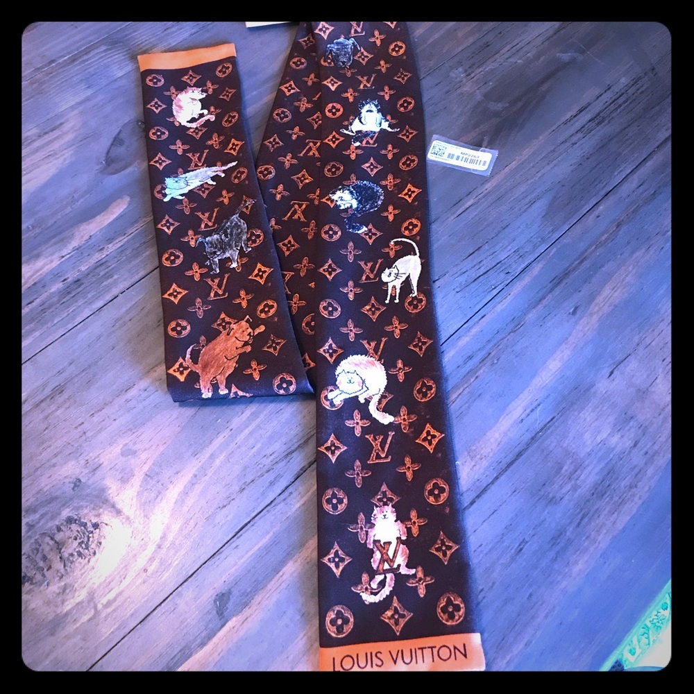 Louis Vuitton Catogram Orange bandeau